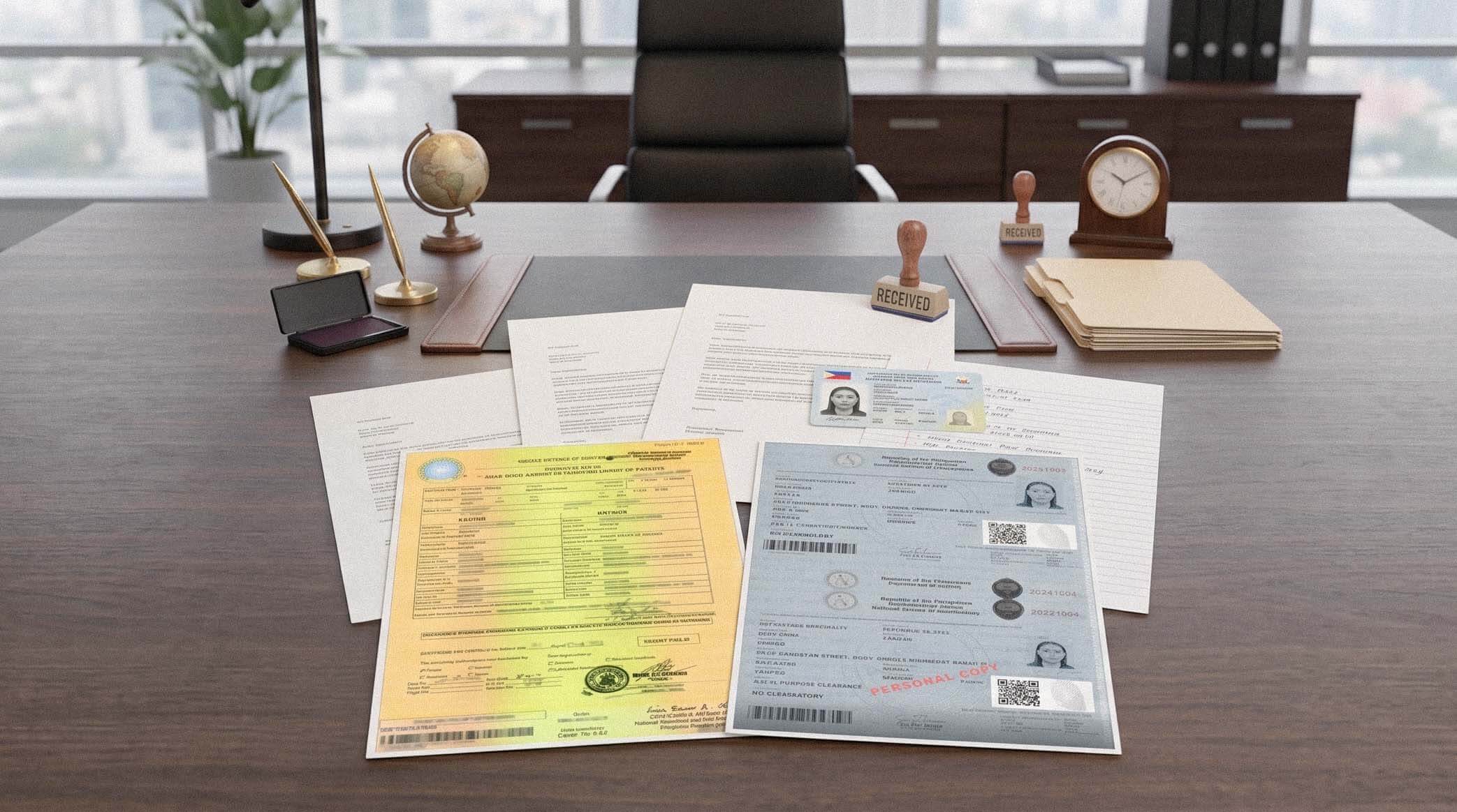 Philippine Document Assistance in Toronto - PSA certificates and NBI clearance